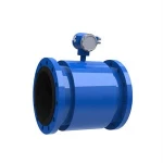 Flow measuring instrument for large diameter fire pump flowmeter