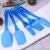 Import Food grade flexible dishwasher safe silicone 5pcs spatula set  with PP handle for cake&pastry making from China
