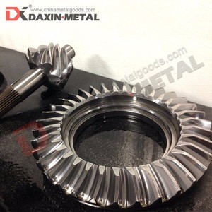 Forged Manufacturing Hardened Steel Driving spiral bevel gear