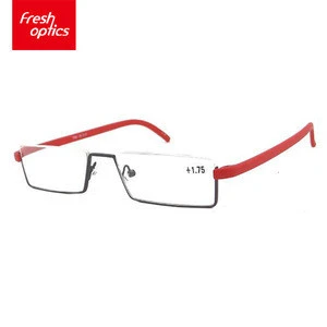 FR0016 High Quality Unisex White TR 90 Personal Reading Glasses