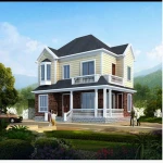 framecad steel structure prefab villa house