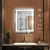 Import Free Customized Furniture Decor Wall Rectangle LED Illuminated Lighting Smart Bath Mirrors from China