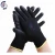 Import Free sample knitted liner black PU hand protection safety gloves from China