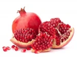 Fresh Red Sweet Pomegranates
