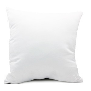 Full white sublimation pillow case as gift