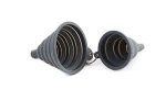 Funnels for Kitchen Silicone Collapsible Funnel for Water Bottle Liquid Transfer Food Grade Flexible Foldable