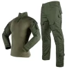 G2 Tearproof Tactical Combat Suit Camouflage Green Equipment Tactical Uniform