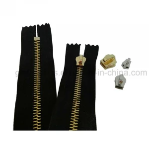 Garment Metal Accessories Polished Stailess Steel Zipper for Clothes Coats Trousers Dress Fashion Metal Parts