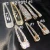 Import glitter clip in hair extensions 100% human hair custom diamond hair pins clip packaging from China