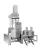 GMP standard vacuum emulsifying mixer cosmetic agitator