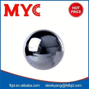 Good quality brushed stainless steel ball 200mm flat base