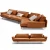 Good Quality Hot Sales Optional Couches Living Room Furniture Set Sofa Leather