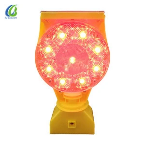 Great supplier factory outlet stable property good quality visible solar cell powered traffic control warning light