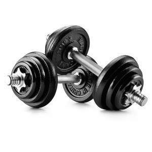 Grey painting combination 40Kg Adjustable Dumbbell Sets For Weight Lifting