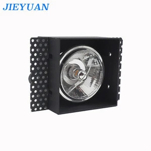 GU 10 Anti-glare LED Grille Lamp Commercial Panel Lighting Fixture Surface Mounted LED Square Grille Light  Down Light