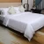 Import guangzhou factory 5 star hotel bed linen king size 100% cotton satin white bed set hotel bedding set from China