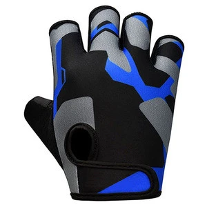 Gym Body Building Training Leather Gloves Sports Weight Lifting Gloves