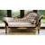 Hand Carved Solid Wood Chaise Lounge Sofa Italian Style