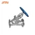 Import Hand Operated 2 Inch Ss Y Type Jacketed Globe Valve for Chemical Acid from China