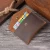 Import Handmade Crazy Horse Genuine Leather Wallet Unique Vintage Coin Purse Card Holder Slim Small Front Pocket Craft Creative Gift from China