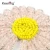 Import Handmade Sunflower custom shape high quality crystal rhinestone bead chain applique for garment bag from China