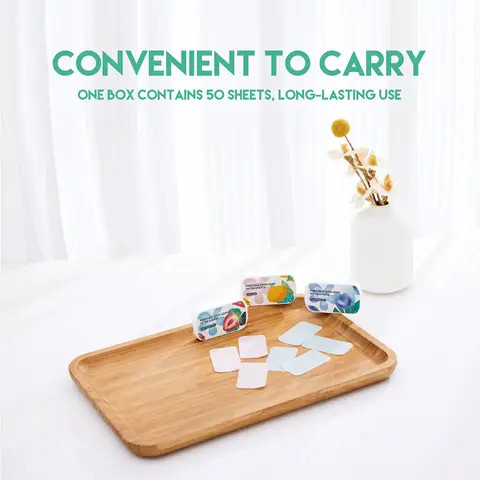 Hands Washing Mini Paper Soap Blueberry Make Foaming Scented Travel Mini Soap Paper