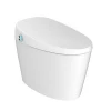 HEGII modern bathroom white siphonic s trap ceramic one piece closestool auto electronic wc bidet intelligent smart toilet bowl