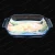 Import High borosilicate glass bakeware glass tray baking unique shallow baking pan from China