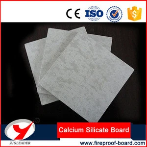 High density fire rated decorative panel calcium silicate board