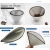 High grade reusable stainless steel pour over cone coffee mesh filter foldable tea strainer metal v60 coffee filter paper