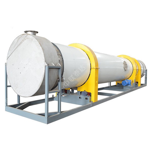 High-Moisture Sludge Rotary Drum Dryer Equipment From Taida Manufacturer With Lowest Price For Sale