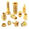 High precision stainless steel aluminum copper brass CNC machining services alloy iron turning milling  processing customize