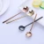 Import High Quality 304 Stainless Steel Korean Colorful Cutlery Mixing Coffee Dessert Ladle Spoon Scoop with Long Handle from China