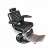 Import High quality ajustable armrest unique salon vintage leather barber chair from China