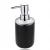 Import High Quality Amazon Hot Sale Black Designed Bathroom Vanity Accessories Sets With Soap Dispenser from China