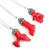 Import High quality and high specification coral jewelry Coral Bead red irregular coral branch Pendant Necklace Earrings decorations from China