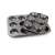 Import High Quality Carbon Steel Baking Muffin Tray Baking Pan Tray  Cookies Bakery 6-hole Muffin Baking Tray from China