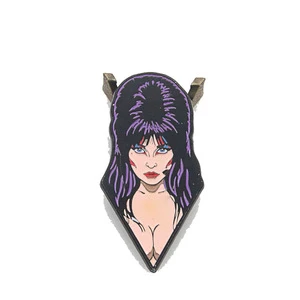 high quality custom enamel metal women badge pin
