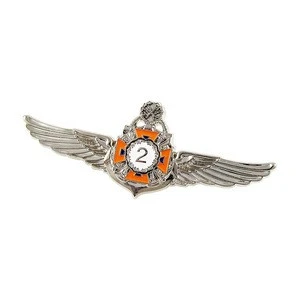 High Quality Custom Metal Pilot Cap Badge with Logo