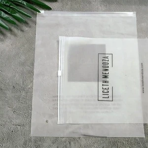 High Quality Custom Print Logo Plastic Bag,Custom Plastic Zip Lock Packaging Bags For Clothes