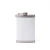 Import High quality Customized white simple stainless steel hip flask from China