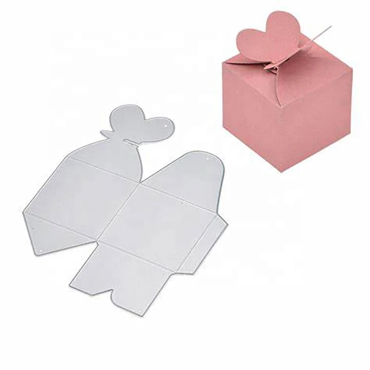 high quality folding paper candy box for wedding souvenirs