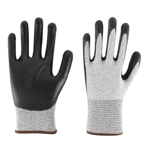 High Quality HPPE Cut Resistant Industry Working Safety Gloves
