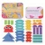 Import High Quality Iron Box Package Montessori Educational Toy Geometric Shapes Colorful Wooden Puzzles Set for Kids from China