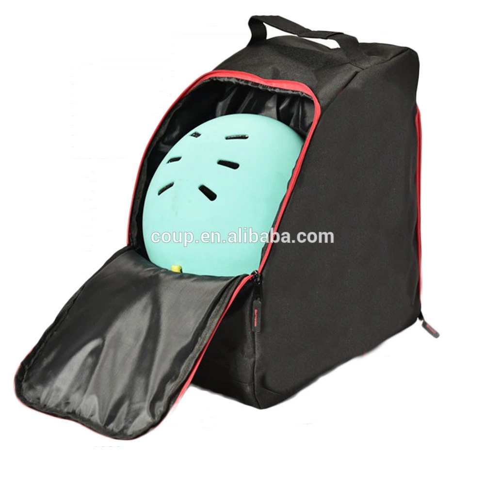 High Quality Low Cost Custom Folding 600D Polyester Gym Sports Ski Bag Shoe Helmet Bag
