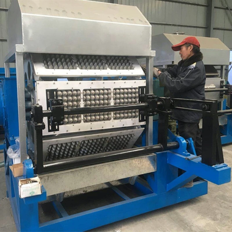 High quality low price paper egg tray making machine