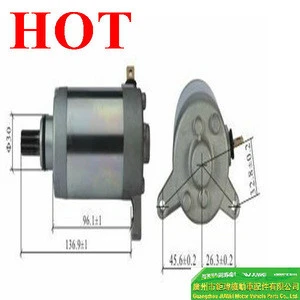High quality motorcycle starter motor for YBR125
