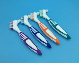 High Quality Multifunctional Orthodontic Toothbrush with Interdental Brush