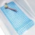 Import High Quality Original Anti-slip Extra Long Non-Slip with Drain Holes Suction Cups Bath Tub Shower Bathroom Mat from China