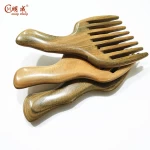 High Quality Private Label Mustache And Beard Comb Wood,afro hair pick comb
